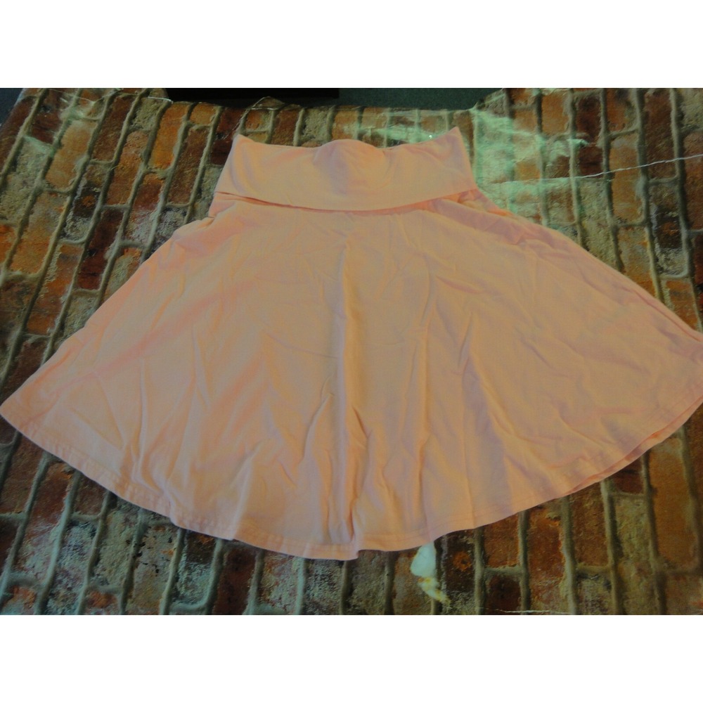 Forever 21 Juniors L peach cute skirt Clearance SALE